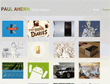 Tablet Screenshot of ahernpaul.com